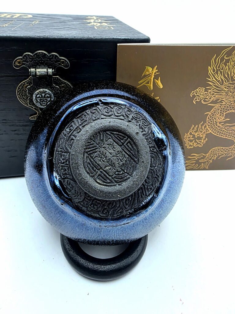 Zhu Qiumin carved bottom cup
