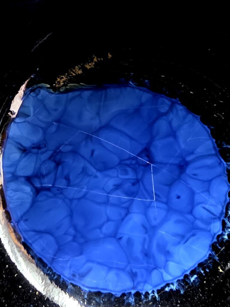 Yang Jianping sleeping dragon  black & blue
