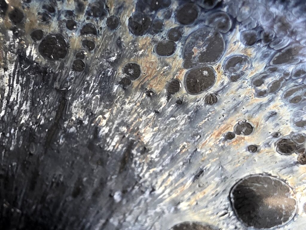 Chen Liuxing Obsidian cup with Celestial Oil-Drop Rays