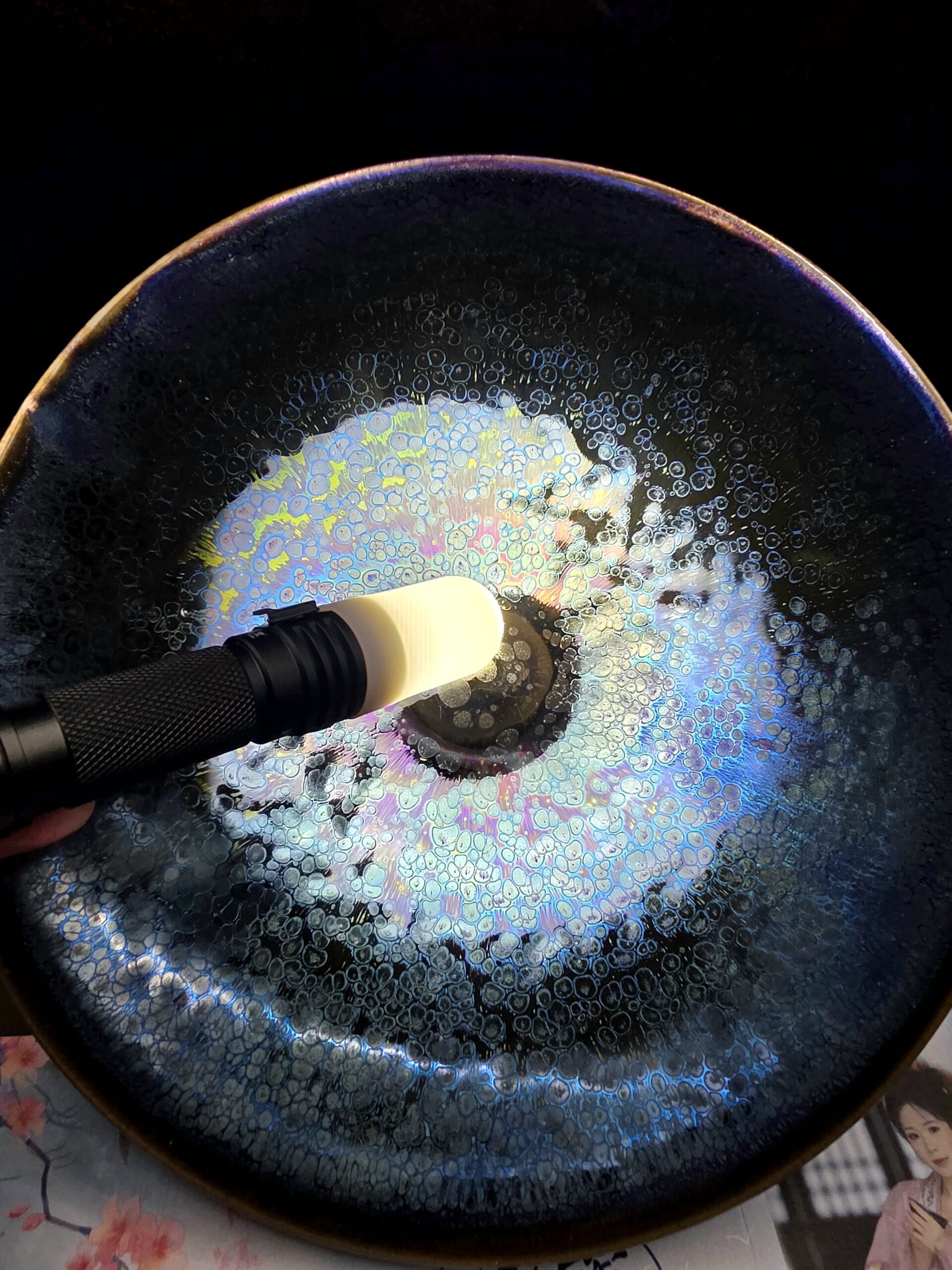 Wang Jing big bowl with defects