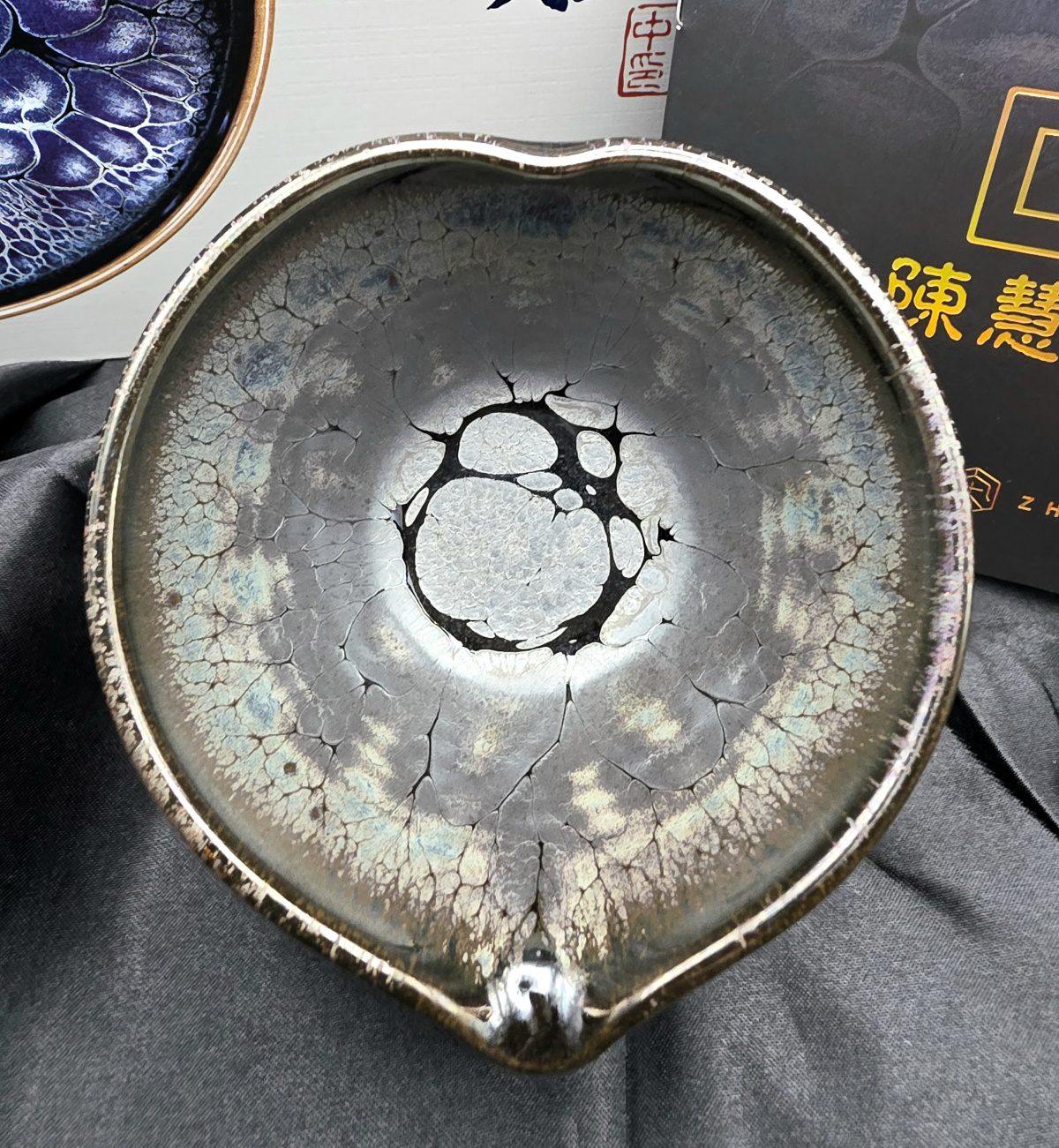 Chen Huizhong white heart pitcher/sharing cup