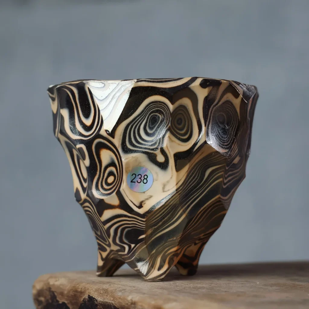 Angular Tianzhu Series ceramic vessel