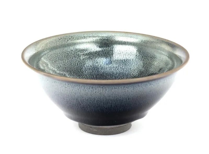Silver Rabbit's Fur Jian bowl by Sun Jianxing