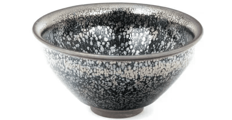 National Gift Oil Spot Tea Bowl by Sun Jianxing