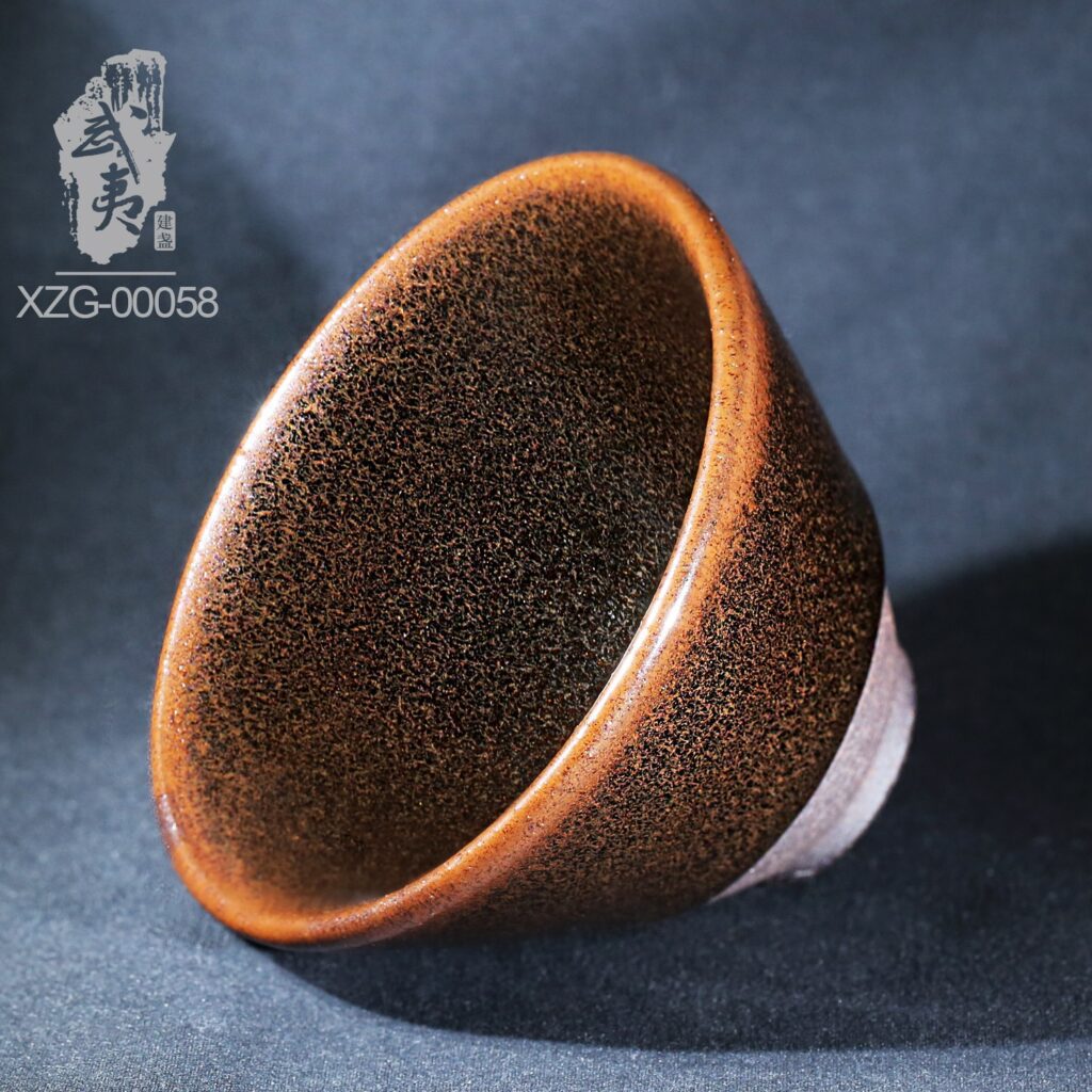 Xiong Zhonggui wood-fired douli Jian bowl XZG-00058