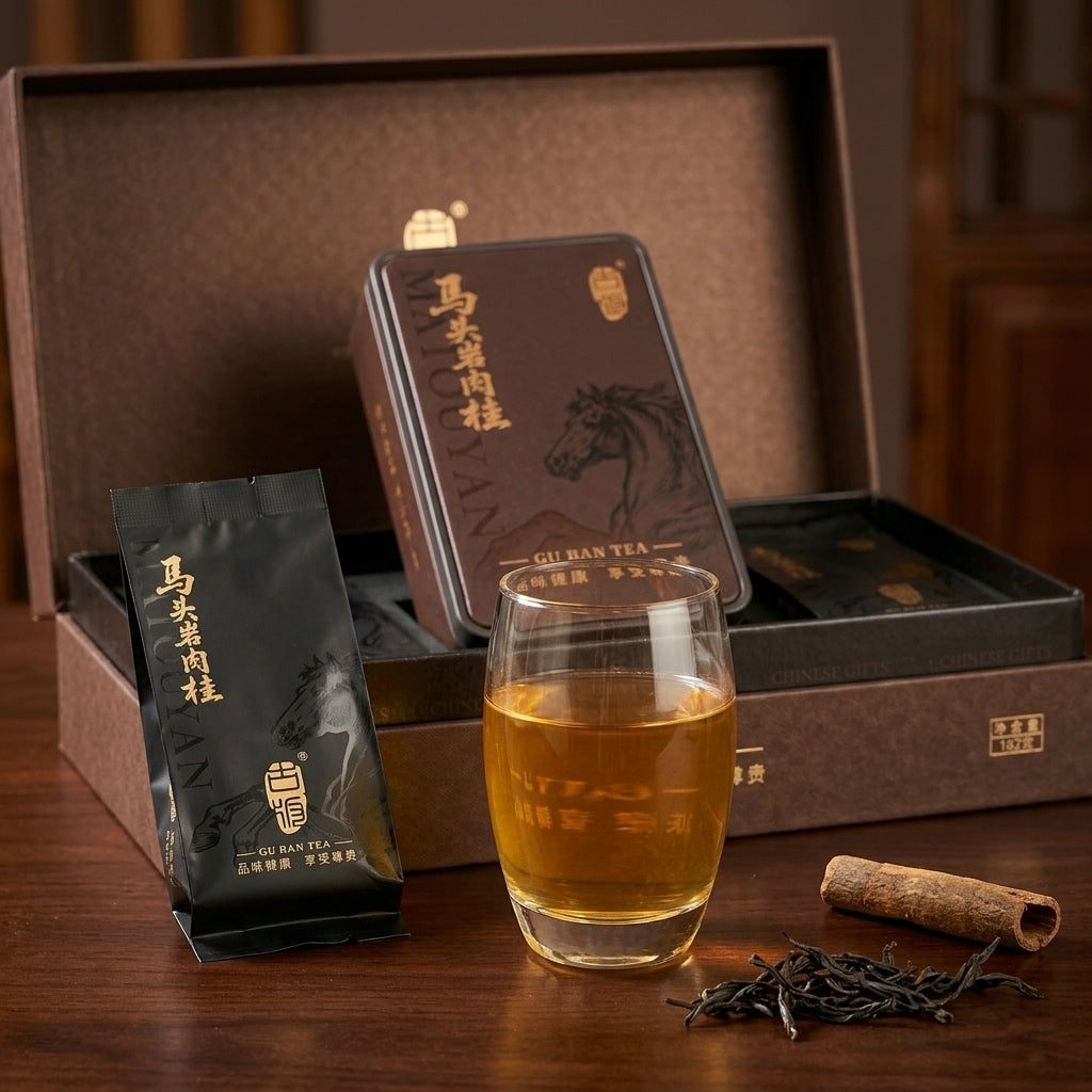 Antique Edition Premium Ma Tou YanCinnamon Rock Tea (Horse Head) –54g photo 1