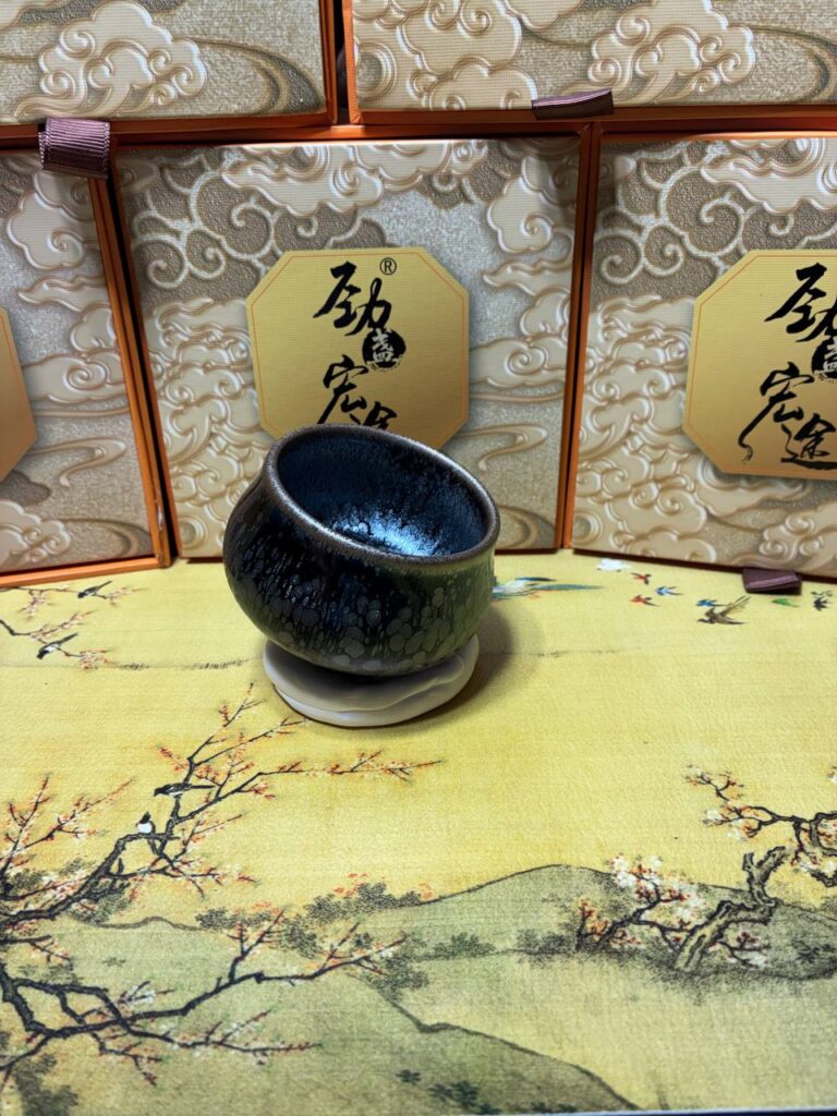 Zhi Jing · Blue Silver Streak Cup
