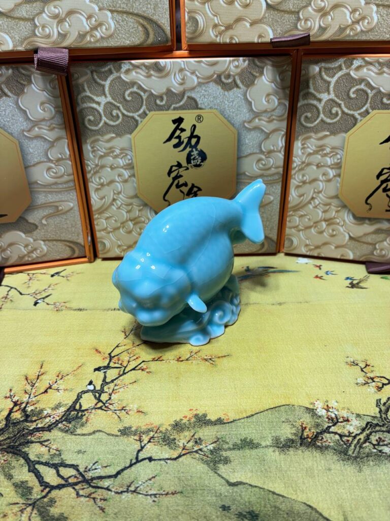 Turquoise Animal Sculpture