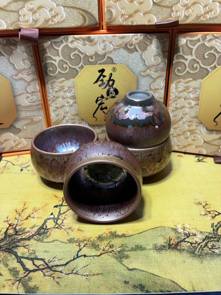 Violet Gold Vessel Set