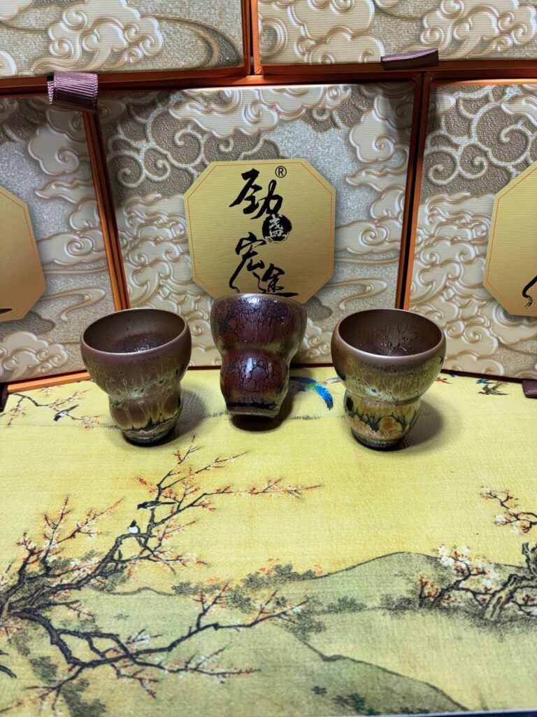 Iridescent Cup Trio