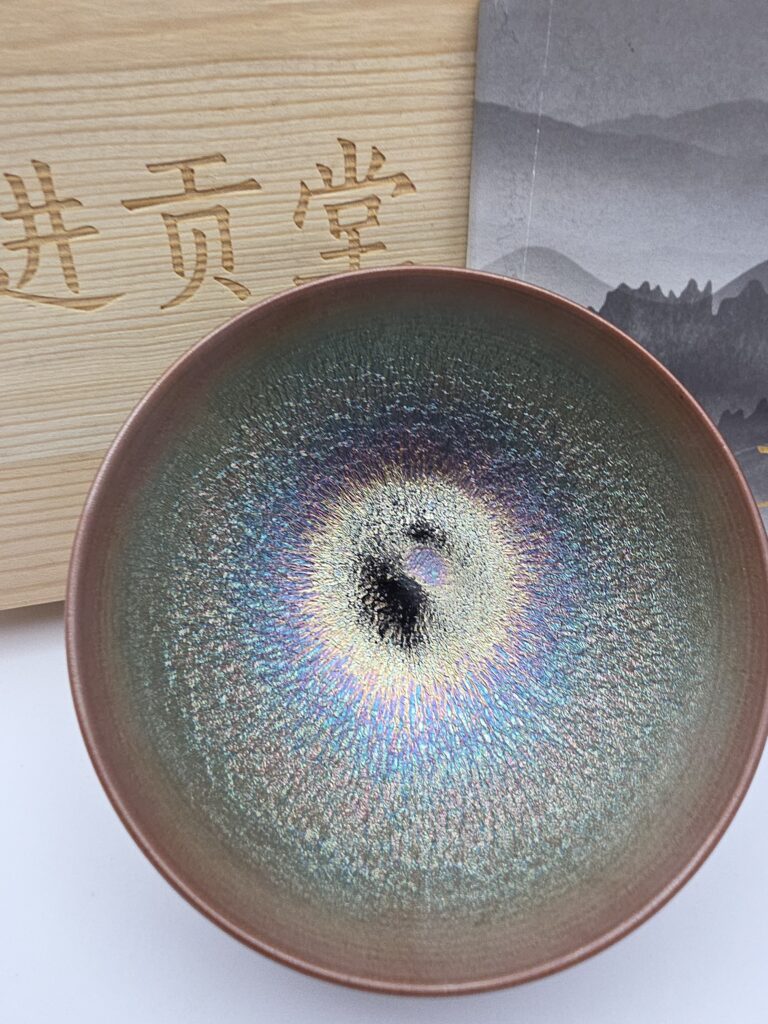 Coloful wood-fired