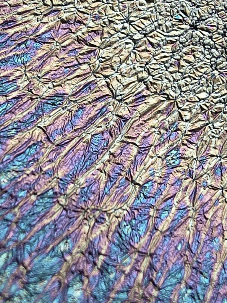Coloful wood-fired