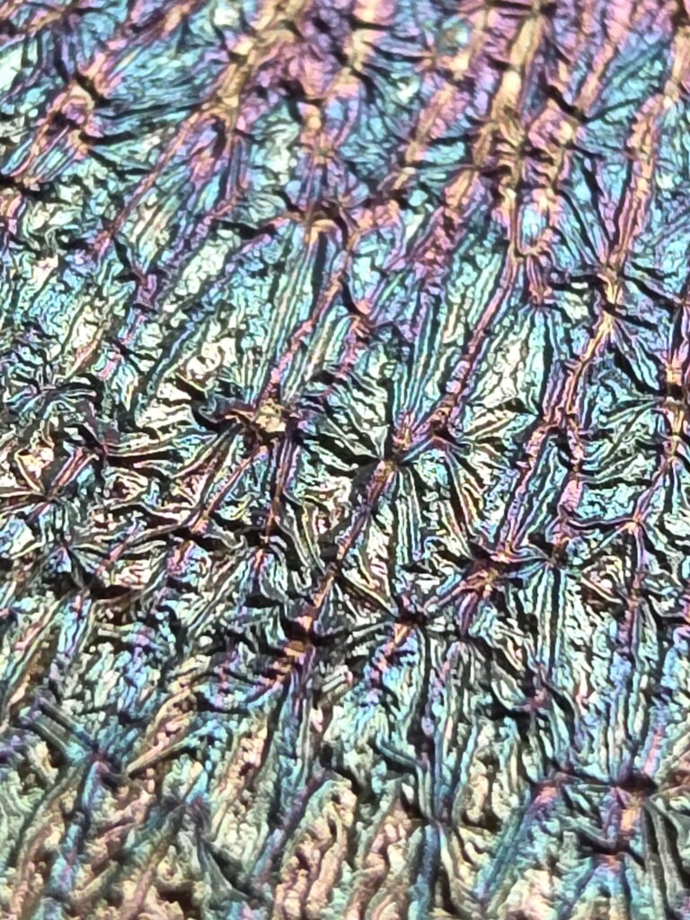 Coloful wood-fired