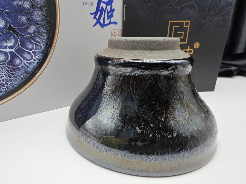 Kiln change grey silver Chen Huizhong
