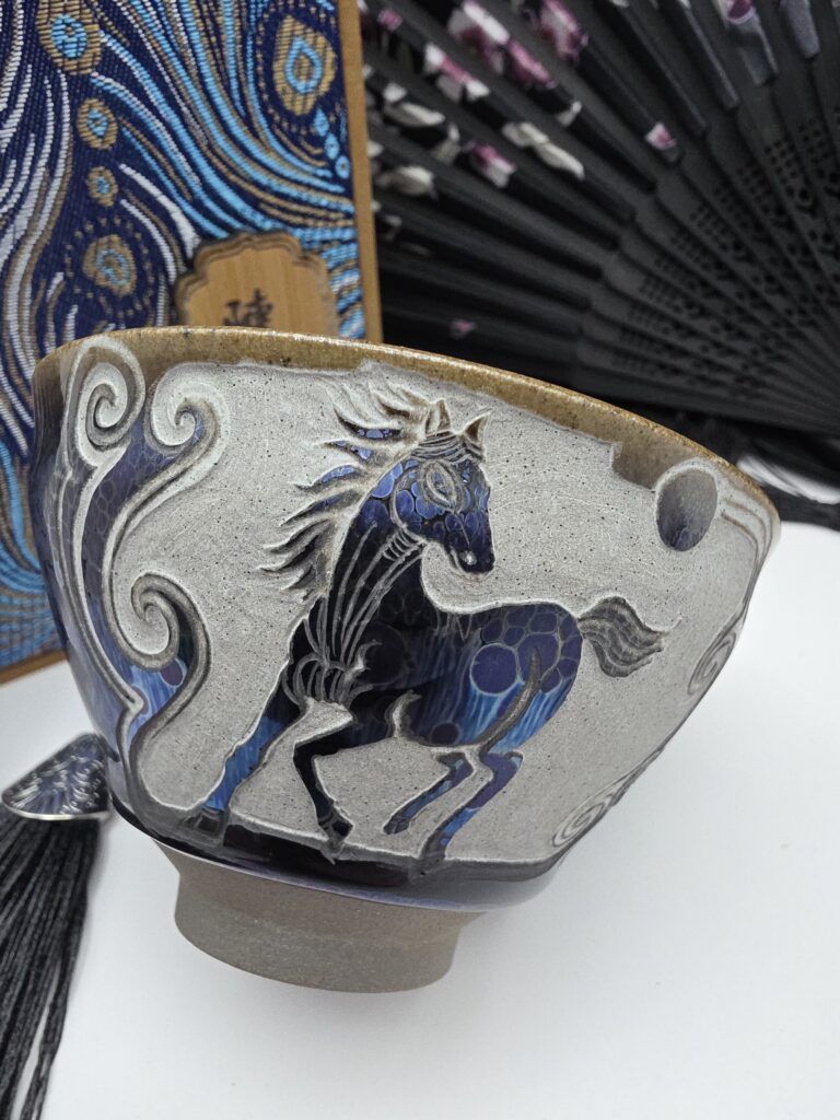 Xu Zuliang cup carved by Wu Jixing